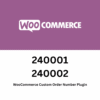 WooCommerce Custom Order Numbers