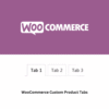 WooCommerce Custom Product Tabs