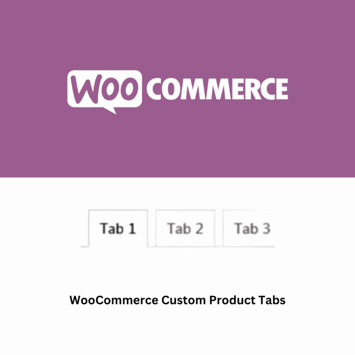 WooCommerce Custom Product Tabs WooCommerce Custom Product Tabs