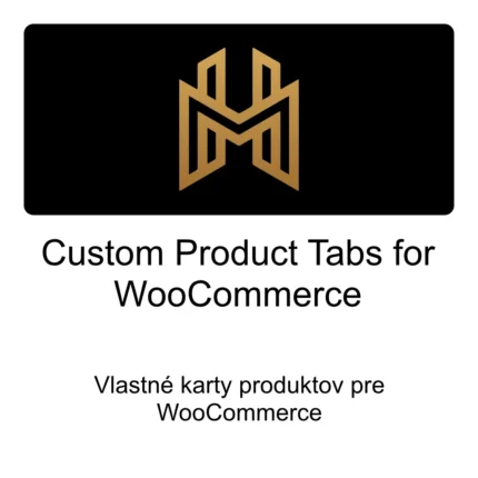 customproducttabs Vlastné karty produktov pre WooCommerce