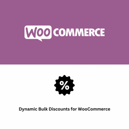 Dynamic Bulk Discounts for WooCommerce
