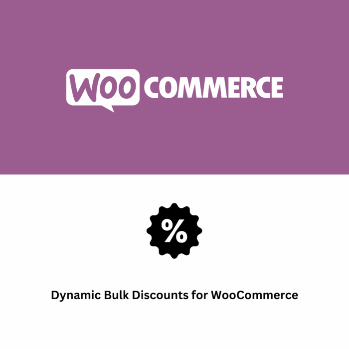 Dynamic Bulk Discounts for WooCommerce