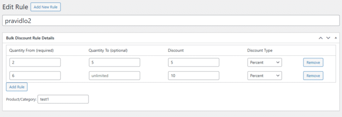 Dynamic Bulk Discounts for WooCommerce