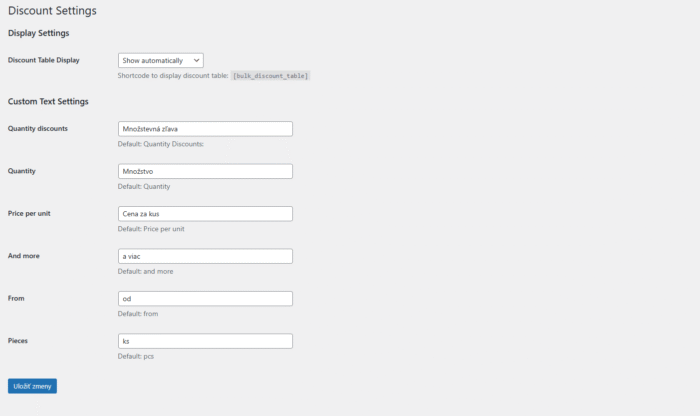 Dynamic Bulk Discounts for WooCommerce