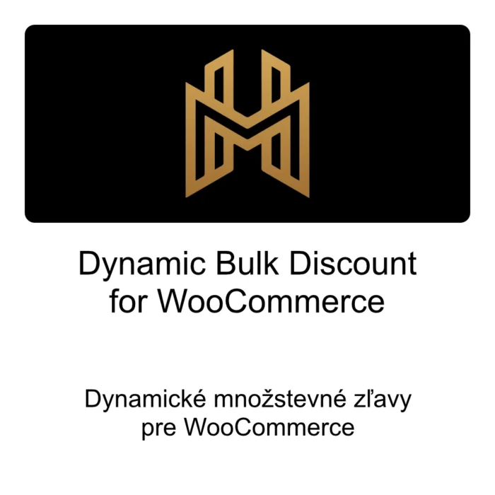 dynamicbulkdiscount Dynamické množstevné zľavy pre WooCommerce