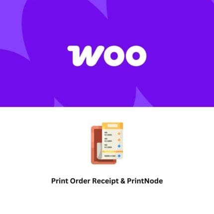Print Order Receipt & PrintNode