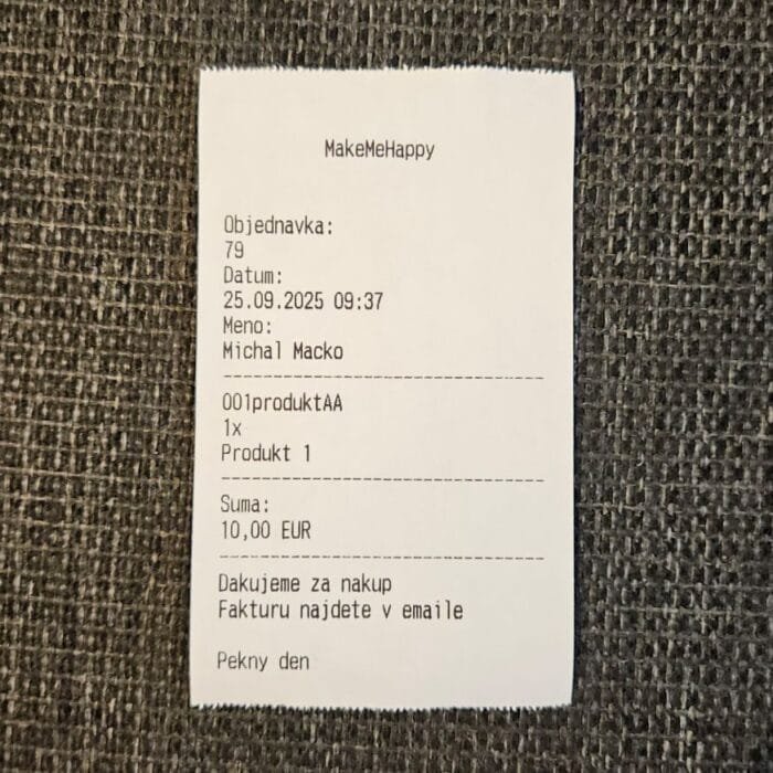 Print Order Receipt & PrintNode