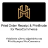 Print Order Receipt & PrintNode