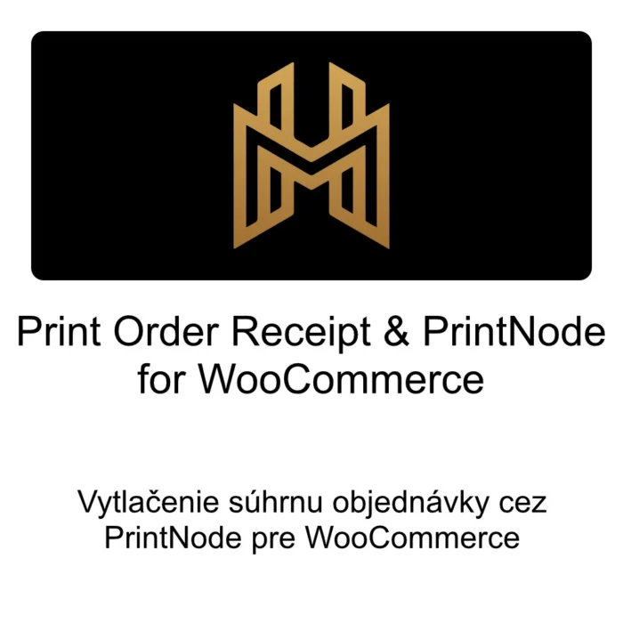 Print Order Receipt & PrintNode