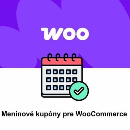 Meninové kupóny pre WooCommerce
