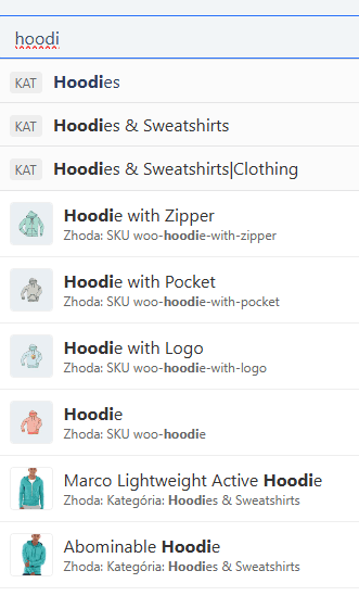 FastSearch SQLite – ultra rýchle vyhľadávanie produktov pre WooCommerce 7 Snimka obrazovky 2026 01 23 145330