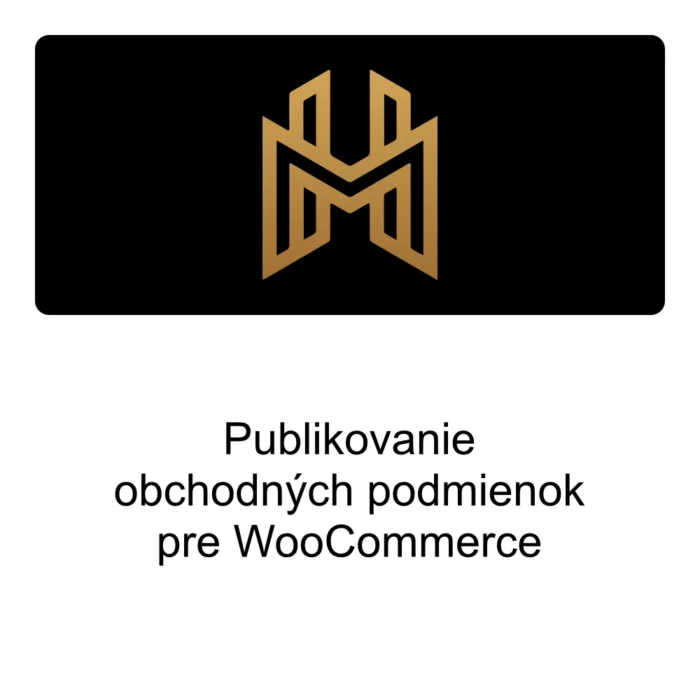 Publikovanie obchodných podmienok pre WooCommerce